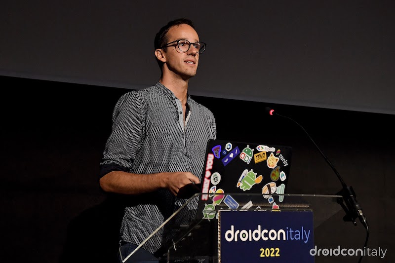 Presenting at Droidcon Italy 2022